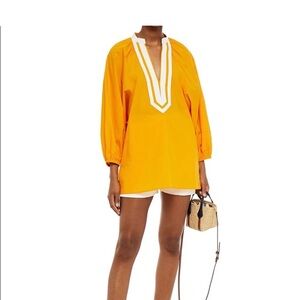 Tory Burch Tunic Vine Orange – Dubai Vacation Resort Cottagecore
